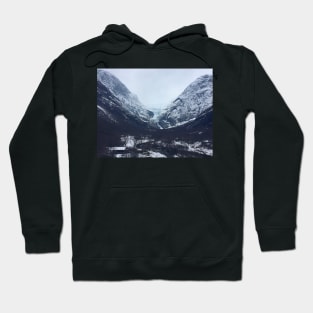 Briksdalsbreen Glacier Norway Mountains Hoodie